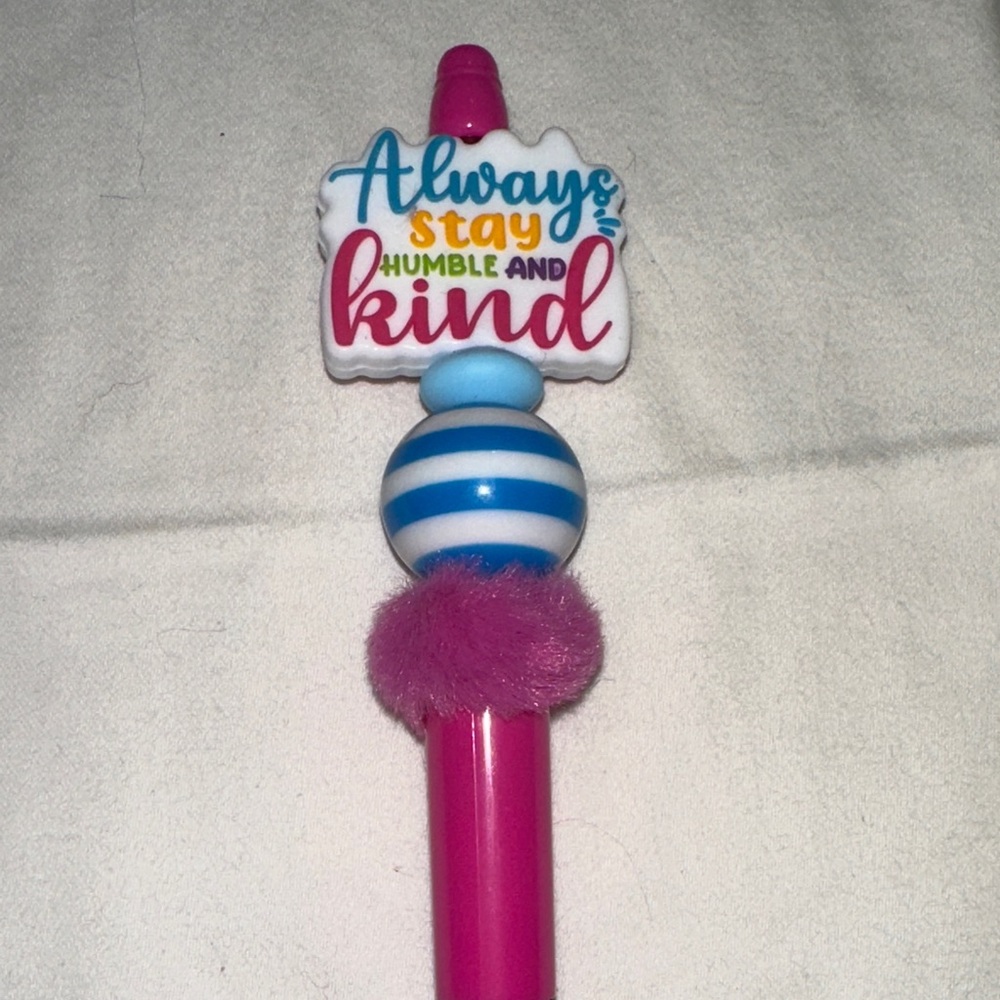 Colorful Motivational Pen with Inspiring Message